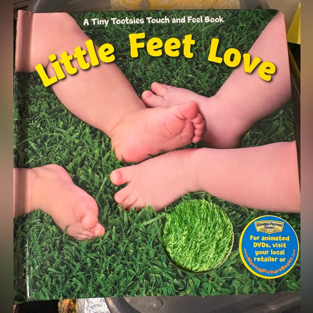 Little feet Love Touch and feel board book baby